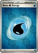 Basic Water Energy 003  - Reverse Holofoil SV Shrouded Fable - Common