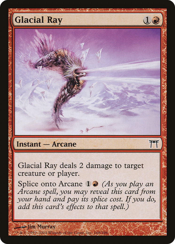 Glacial Ray (CHK-168)  Foil - Champions of Kamigawa