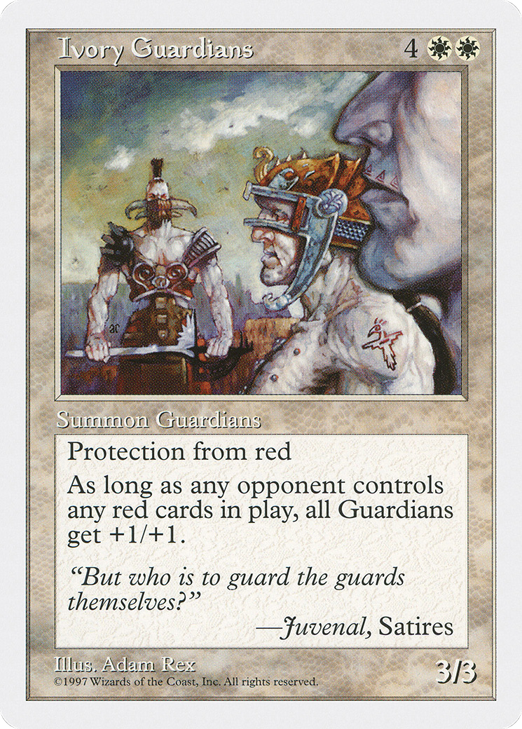 Ivory Guardians (5ED-)  - Fifth Edition