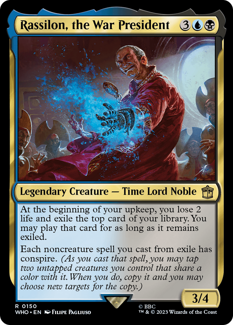 Rassilon, the War President (WHO-150)  - Doctor Who