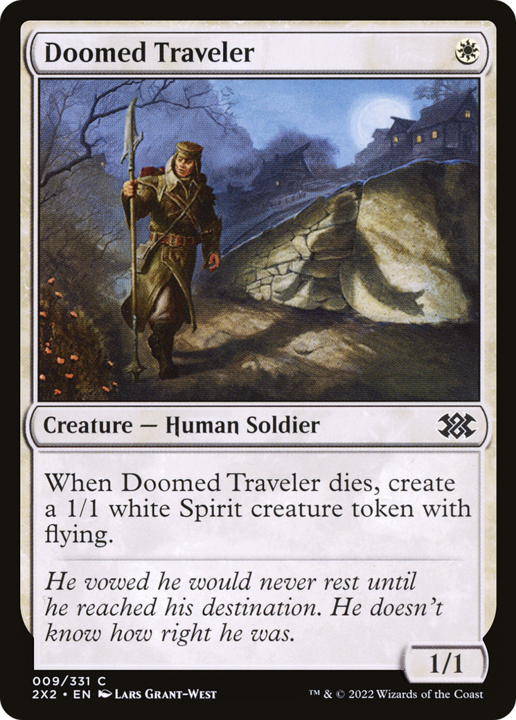 Doomed Traveler (2X2-009)  Foil - Double Masters 2022