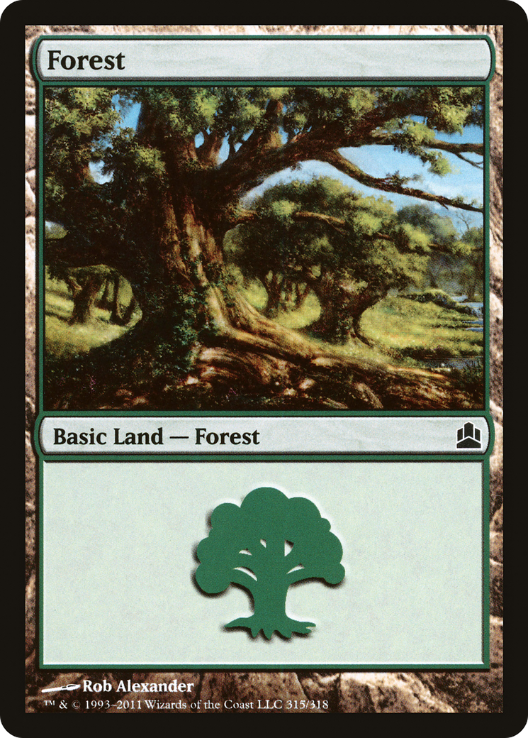 Forest (315) (CMD-315)  - Commander 2011