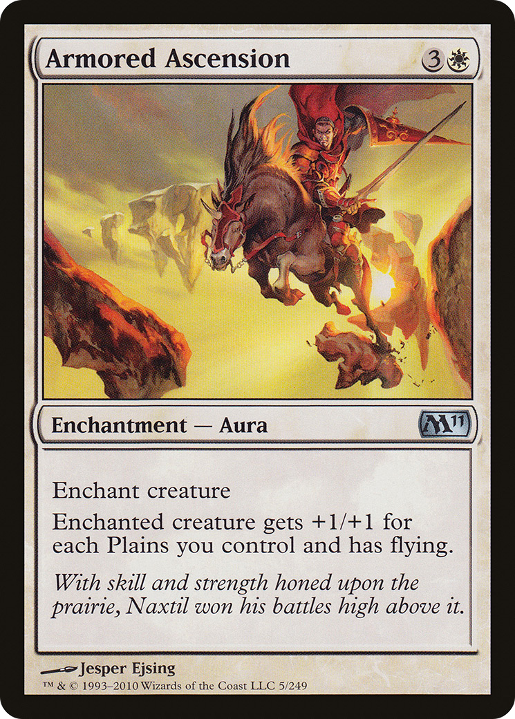 Armored Ascension (M11-005)  Foil - Magic 2011