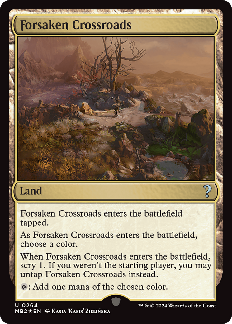 Forsaken Crossroads (MB2-264)  Foil - Mystery Booster 2