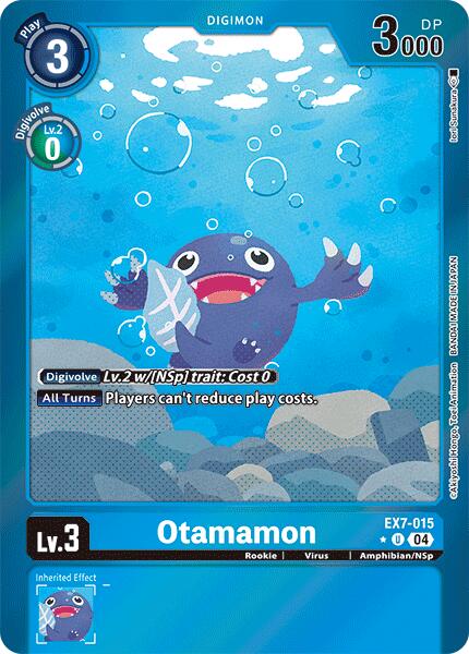 Otamamon [EX7-015] (Foil) [Digimon LIBERATOR]