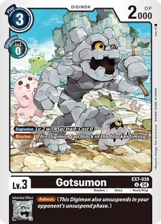 Gotsumon [EX7-038] [Digimon LIBERATOR]