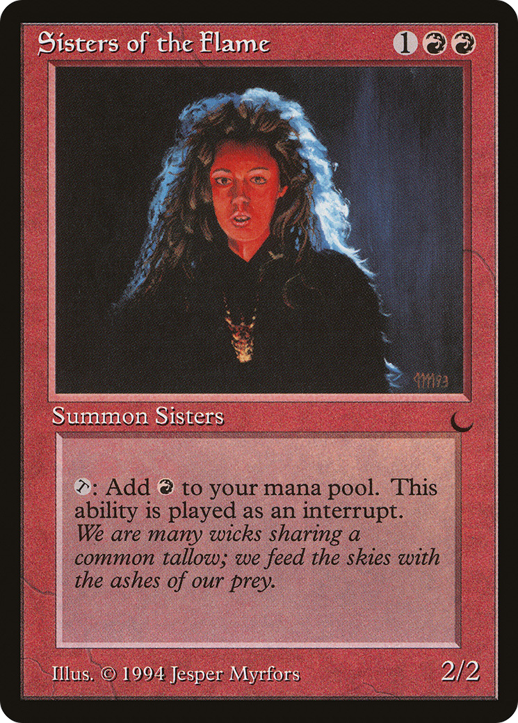 Sisters of the Flame (DRK-)  - The Dark