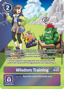 Wisdom Training (Starter Deck 19 Exclusive) (P-108) - Digimon Promotion Cards Foil