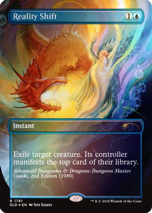 Reality Shift (Rainbow Foil) (SLD-1781)  Foil - Secret Lair Drop Series