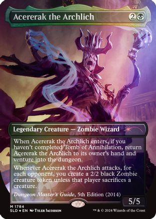 Acererak the Archlich (Rainbow Foil) (SLD-1784)  Foil - Secret Lair Drop Series