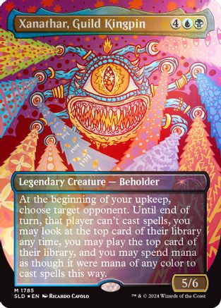 Xanathar, Guild Kingpin (Rainbow Foil) (SLD-1785)  Foil - Secret Lair Drop Series
