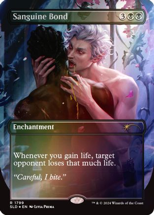Sanguine Bond (Rainbow Foil) (SLD-1799) - Secret Lair Drop Series Foil