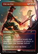 City on Fire (Rainbow Foil) (SLD-1803)  Foil - Secret Lair Drop Series