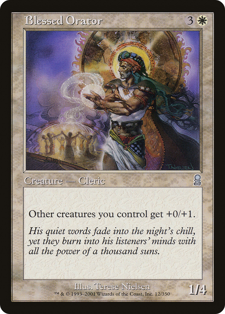 Blessed Orator (ODY-012)  Foil - Odyssey