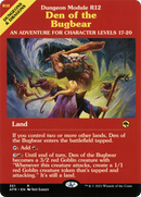Den of the Bugbear (Dungeon Module) (AFR-351)  - Adventures in the Forgotten Realms: (Showcase)