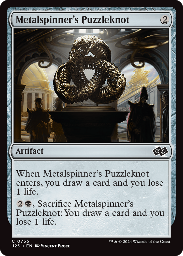 Metalspinner's Puzzleknot (J25-755)  - Foundations Jumpstart