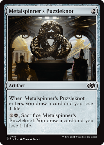 Metalspinner's Puzzleknot (J25-755)  - Foundations Jumpstart