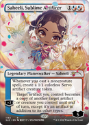 Saheeli, Sublime Artificer (Borderless) (SLD-1143)  - Secret Lair Drop