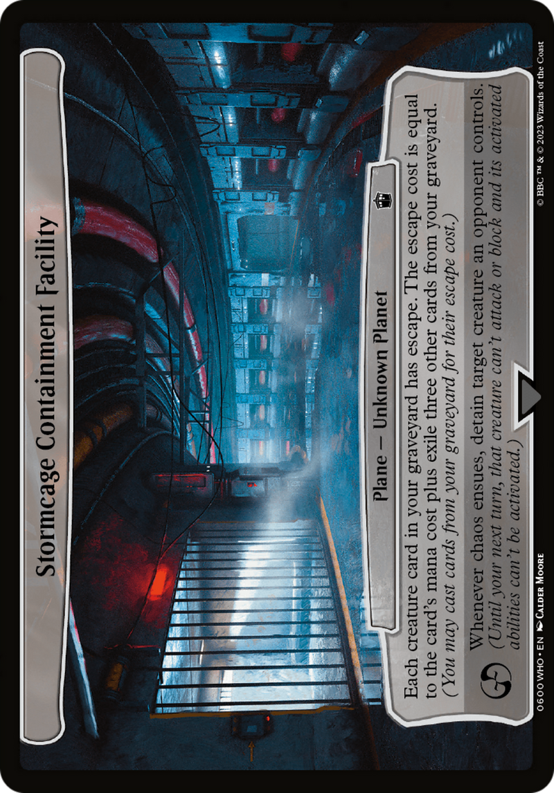 Stormcage Containment Facility (WHO-600)  - Doctor Who