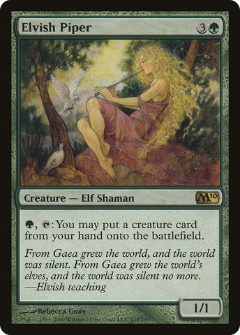 Elvish Piper (M10-177)  Foil - Magic 2010