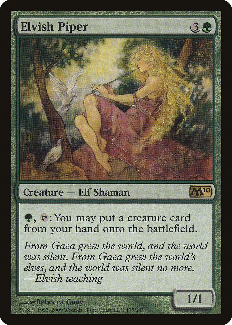 Elvish Piper (M10-177)  Foil - Magic 2010