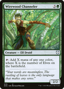 Wirewood Channeler (KHC-079)  - Kaldheim Commander