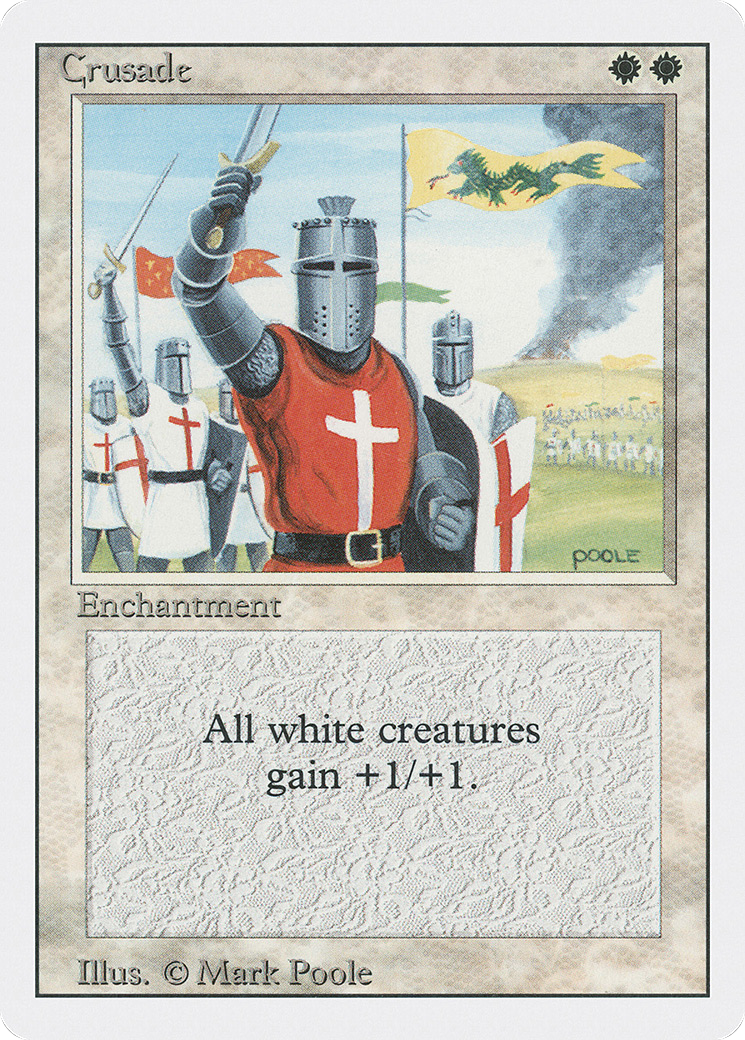 Crusade (3ED-015)  - Revised Edition