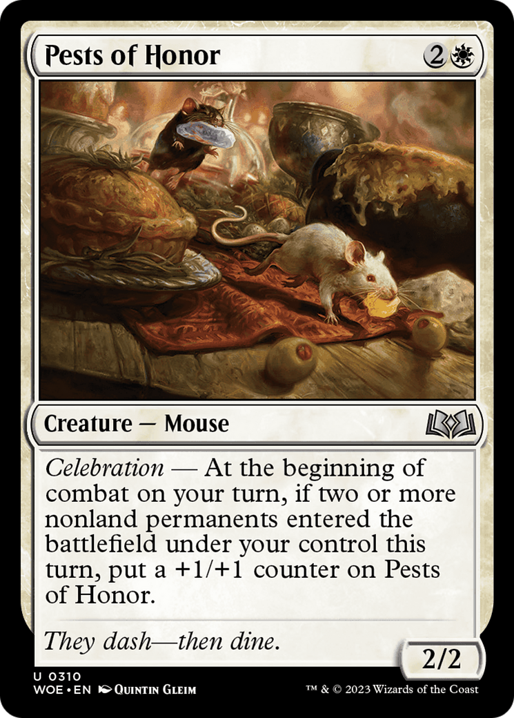 Pests of Honor (WOE-310)  - Wilds of Eldraine