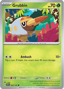 Grubbin 009/142 - Reverse Holofoil SV07 Stellar Crown
