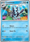 Lumineon 036/142 - Reverse Holofoil SV07 Stellar Crown