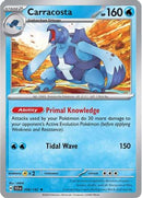 Carracosta 038/142 - Reverse Holofoil SV07 Stellar Crown