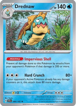 Drednaw 044/142 - Holofoil SV07 Stellar Crown