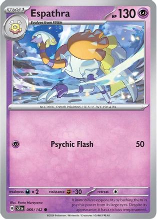 Espathra 069/142 - Reverse Holofoil SV07 Stellar Crown