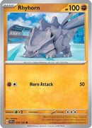 Rhyhorn 074 - Reverse Holofoil SV07 Stellar Crown