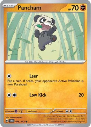 Pancham 085/142 - Reverse Holofoil SV07 Stellar Crown