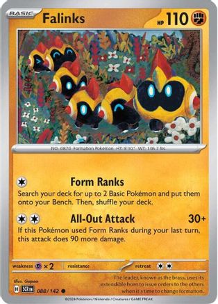 Falinks 088 - Reverse Holofoil SV07 Stellar Crown