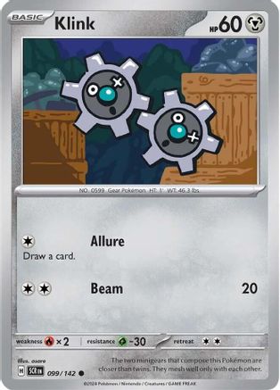 Klink 099 - Reverse Holofoil SV07 Stellar Crown