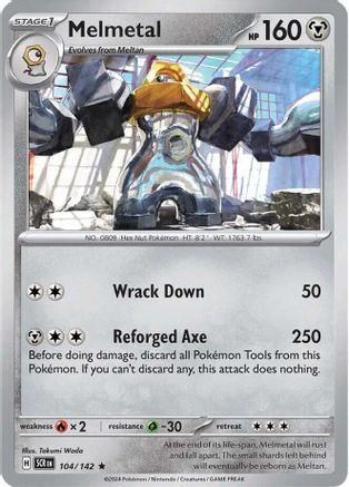 Melmetal 104/142 - Holofoil SV07 Stellar Crown