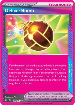 Deluxe Bomb 134/142 - Holofoil SV07 Stellar Crown