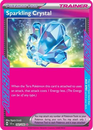 Sparkling Crystal 142/142 - Holofoil SV07 Stellar Crown