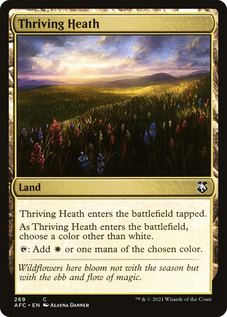 Thriving Heath (AFC-269)  - Forgotten Realms Commander