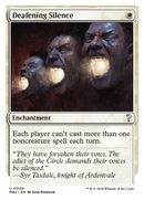 Deafening Silence (White Border) (MB2-009)  - Mystery Booster 2