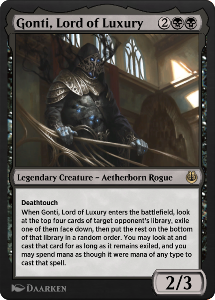Gonti, Lord of Luxury (KLR-093)  - Kaladesh Remastered