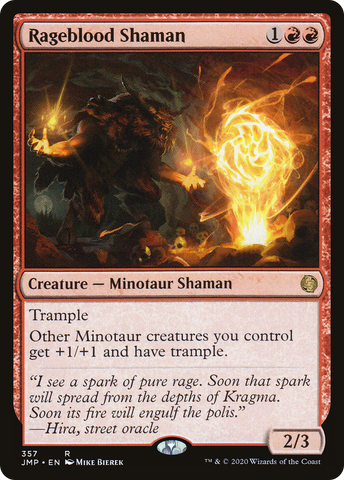 Rageblood Shaman (JMP-357)  - Jumpstart