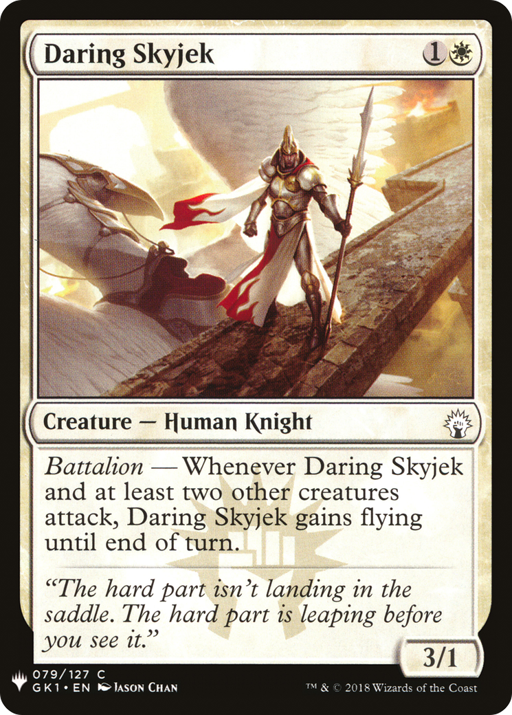 Daring Skyjek (LIST-GK1-79)  - The List