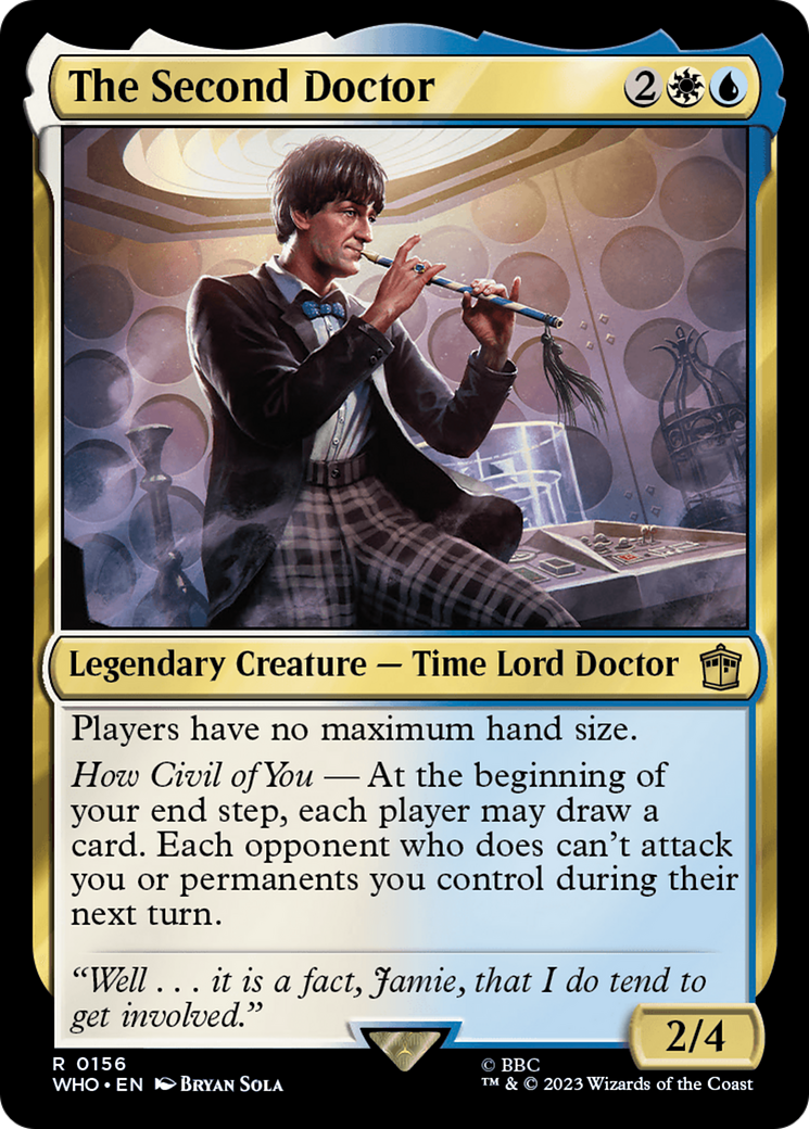 The Second Doctor (WHO-156)  Foil - Doctor Who