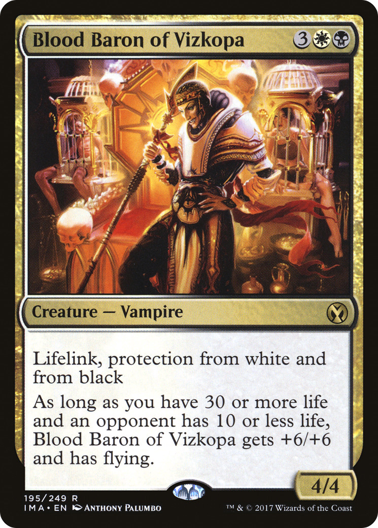 Blood Baron of Vizkopa (IMA-195)  Foil - Iconic Masters