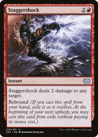 Staggershock (2X2-125)  Foil - Double Masters 2022