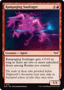 Rampaging Soulrager (DSK-151) - Duskmourn: House of Horror Foil