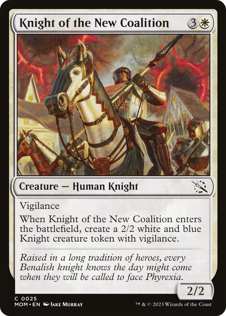 Knight of the New Coalition (MOM-025)  - March of the Machine